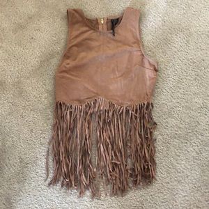 Fringe blouse